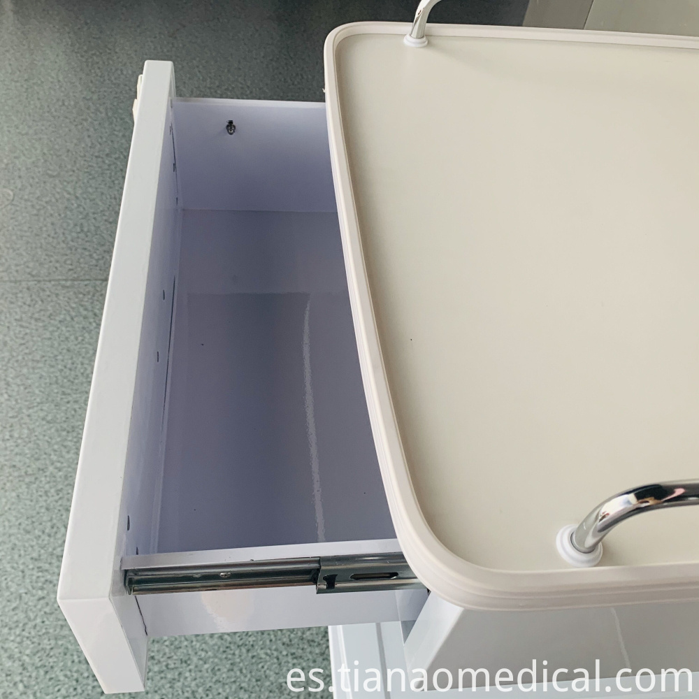 Carro médico conveniente para instrumentos artísticos Medical Convenient Artistic Instrument Trolley